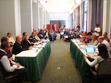 Primeira reuniao de negociação da Campanha Salarial 2011