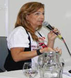 Eugênia Maria Ramos Pereira dos Santos. Diretora do Sindicato dos Metroviários e Conexos de Pernambuco (Sindmetro-PE)