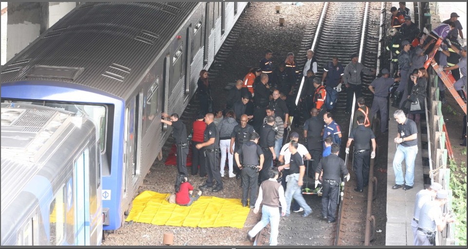 Acidente na Linha 3 - Vermelha