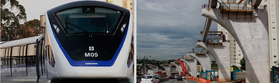 Monotrilho da Linha 15-Prata está cinco anos atrasado e R$ 4,8 bi acima do previsto