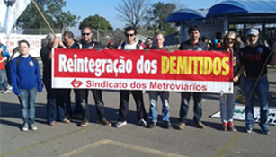 Metroviários apoiam metalúrgicos de São José dos Campos