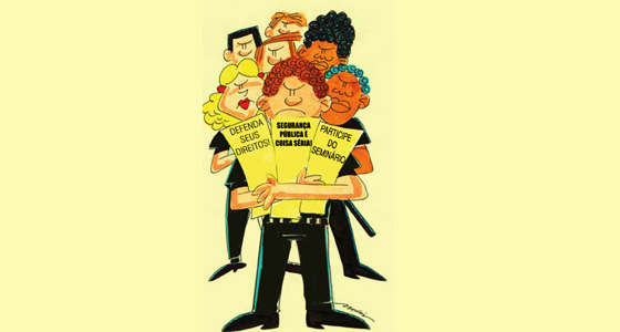 Seminário sobre Segurança Pública, dia 7/11, no Sindicato