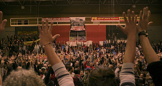 Assembleia, HOJE, 10/3, às 18h30, no Sindicato