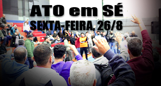 Não ao terrorismo! Reintegração, já!