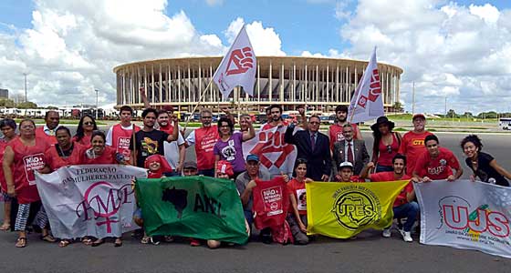 Metroviários vão a Brasília contra a PEC 55