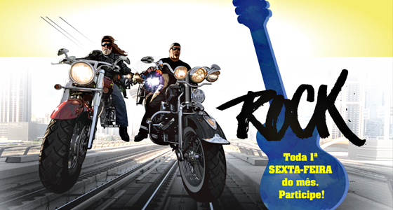 Encontro dos motoclubes todas as primeiras sextas