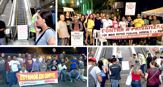 Nota do Sindicato: Greve conta com forte participação da categoria