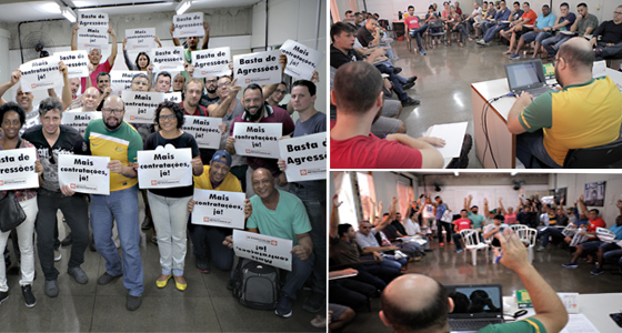 AS´s se mobilizam: 12/4 grande Ato contra a violência