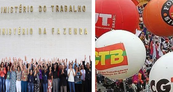 Centrais sindicais convocam ato em defesa do Ministério do Trabalho