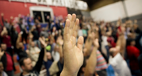 Categoria decreta ESTADO DE GREVE