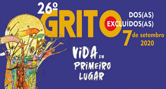 7 de setembro! Vamos participar do GRITOS DOS EXCLUÍDOS!