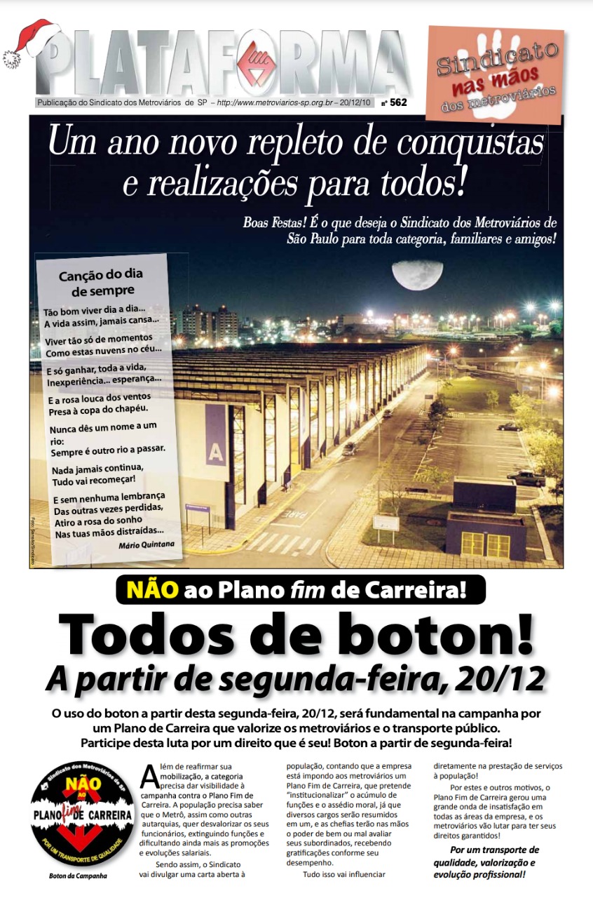 Plataforma, 562 – 20/12/2010