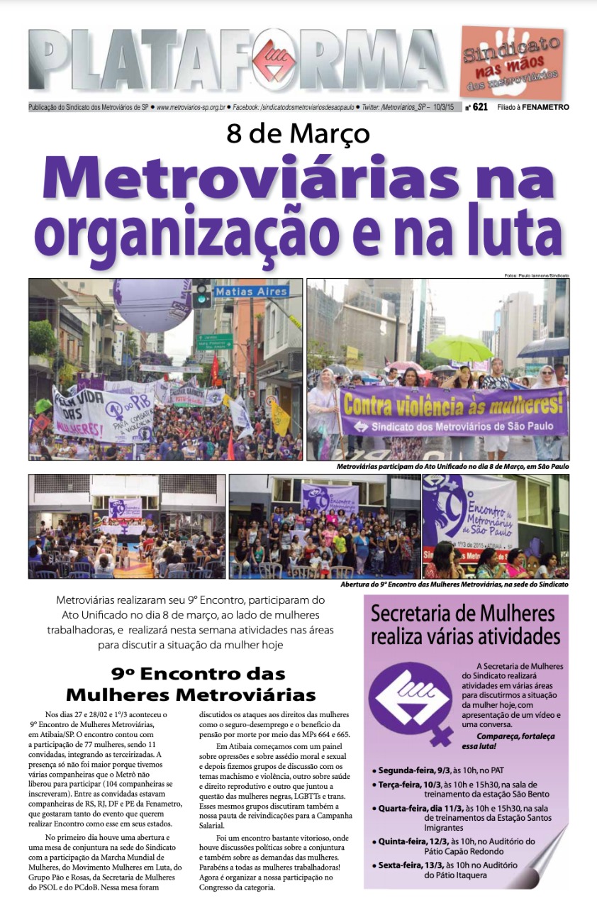 Plataforma, 621 – 10/03/2015