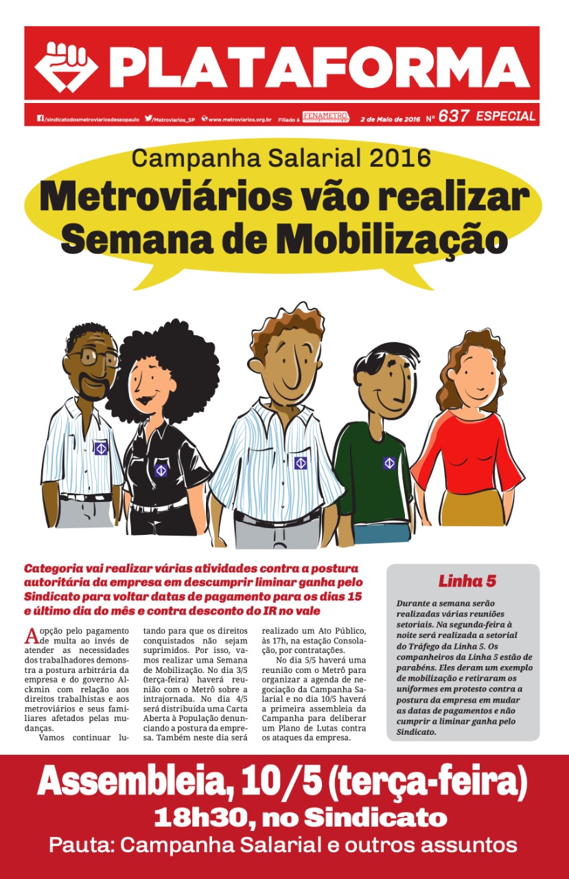 Plataforma, 637 – 02/05/2016