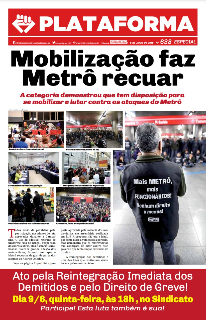 Plataforma, 638 – 06/06/2016