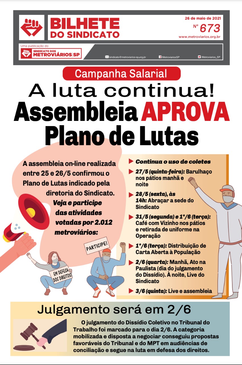 Bilhete nº 673 – 26/05/2021