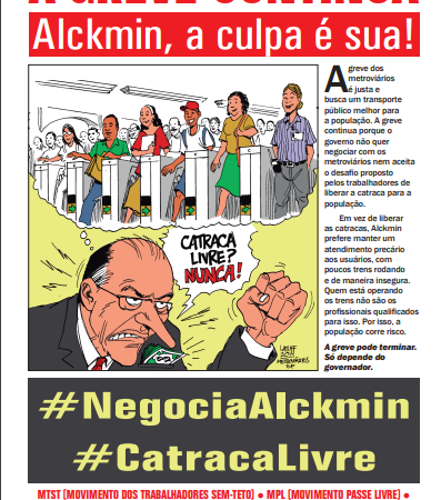 Carta Aberta à População – 08/06/2014