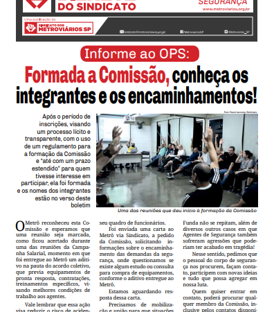 Bilhete – Maio/2018