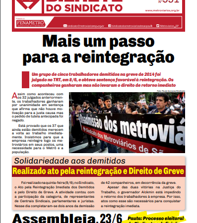 Bilhete nº 531 – 10/06/2016