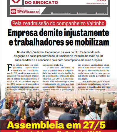 Bilhete nº 589 – 24/05/2019