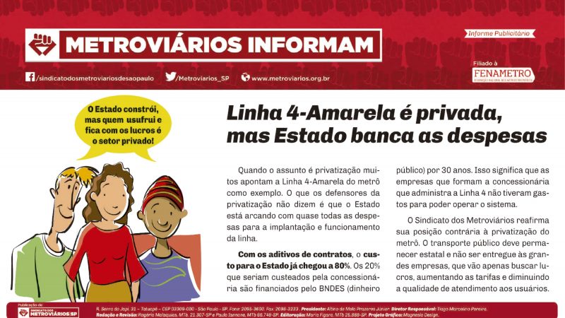 Informe Publicitário – Metrô News 03/05/2016