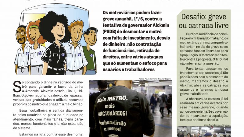 Informe Publicitário – Metrô News 31/05/2016