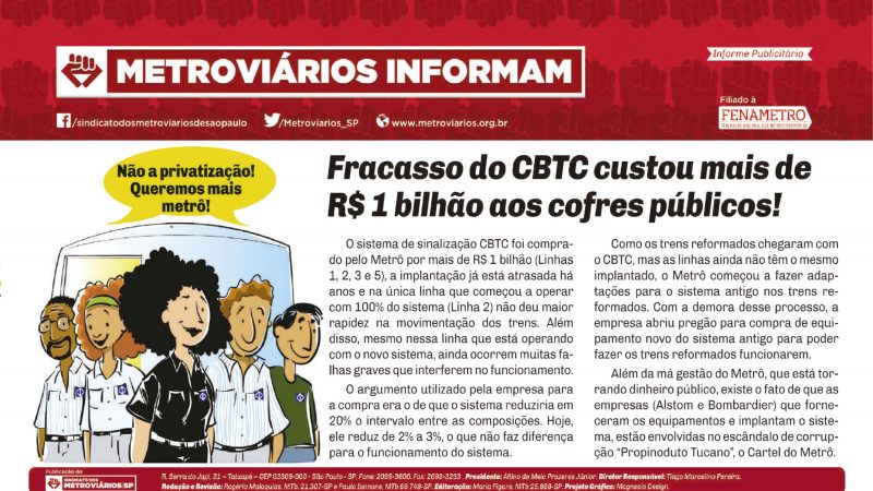 Informe Publicitário – Metrô News 06/06/2016
