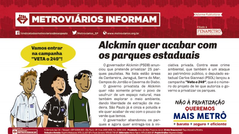 Informe Publicitário – Metrô News 16/06/2016