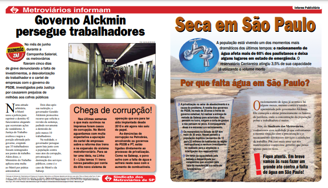 Informe Publicitário – Jornal Estação – 23/10/2014