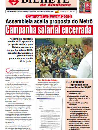 Bilhete nº 393 – 02/06/2010