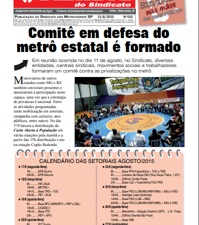 Bilhete nº 516 – 23/07/2015