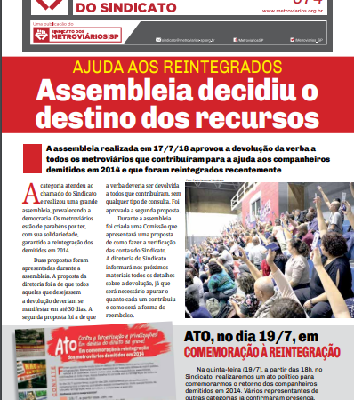 Bilhete nº 574 – 19/07/2018