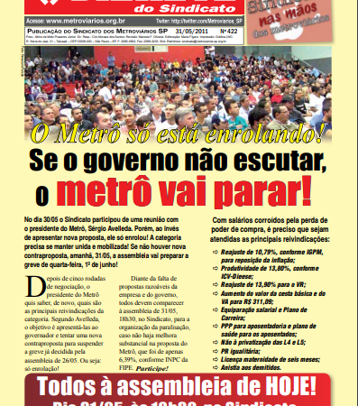 Bilhete nº 422 – 31/05/2011