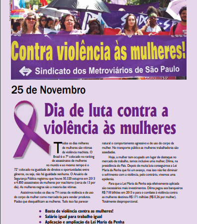 Carta Aberta à População – 25/11/2014