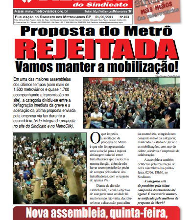Bilhete nº 423 – 01/06/2011
