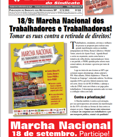 Bilhete nº 518 – 17/09/2015