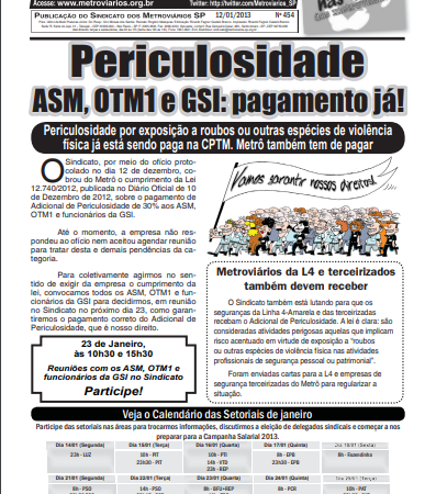 Bilhete nº 454 – 12/01/2013