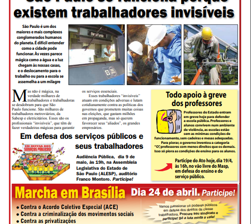 Informe Publicitário – Metrô News – 19/4/2013