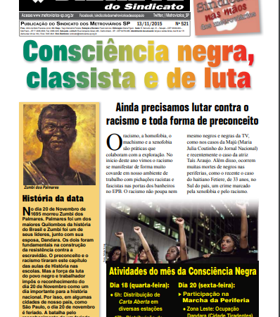 Bilhete nº 521 – 13/11/2015