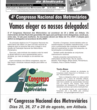 Bilhete nº 426 – 13/07/2011