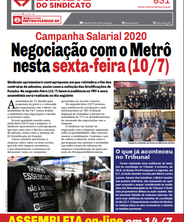 Bilhete nº 631 – 09/07/2020