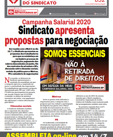 Bilhete nº 632 – 10/07/2020