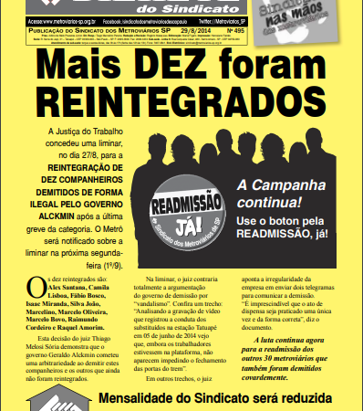 Bilhete nº 495 – 29/08/2014