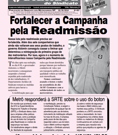 Bilhete nº 497 – 10/10/2014