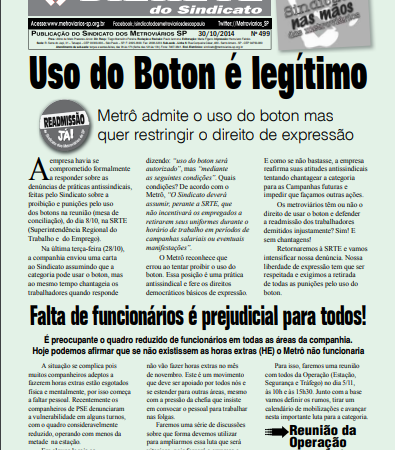 Bilhete nº 499 – 30/10/2014