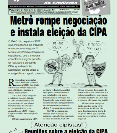 Bilhete nº 501 – 12/12/2014