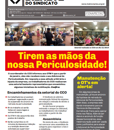 Bilhete especial – 26/12/2019