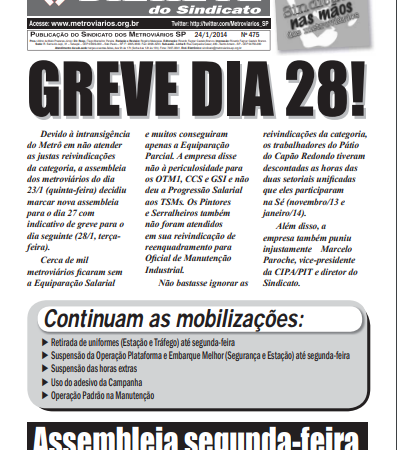 Bilhete nº 475 – 24/01/2014