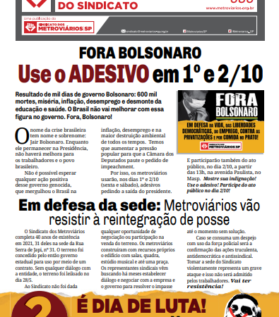 Bilhete nº 685 – 29/09/2021