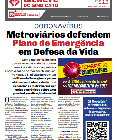 Bilhete nº 611 – 26/03/2020